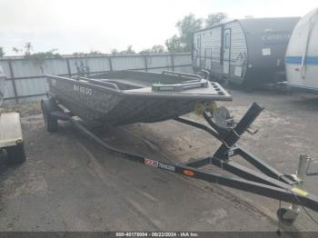  Salvage Edgemarine Boat And Trailer