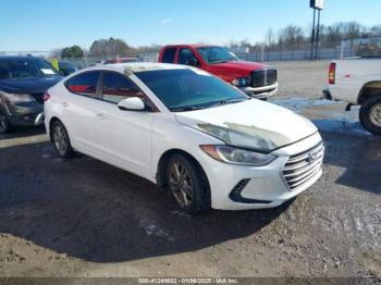  Salvage Hyundai ELANTRA