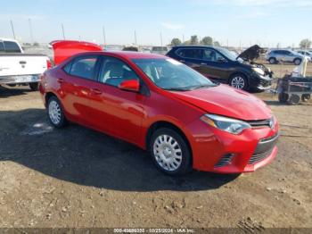  Salvage Toyota Corolla