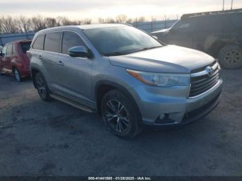  Salvage Toyota Highlander