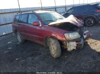  Salvage Toyota Highlander