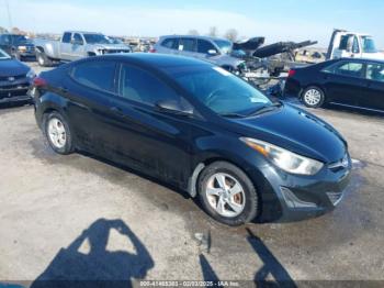  Salvage Hyundai ELANTRA