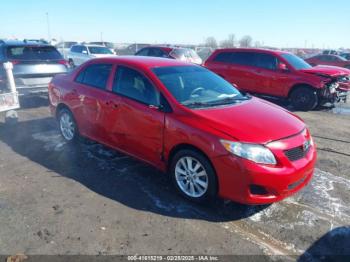  Salvage Toyota Corolla