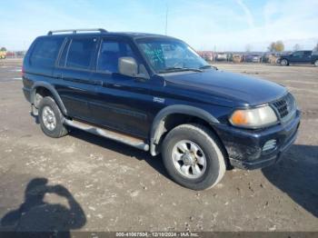  Salvage Mitsubishi Montero Sport