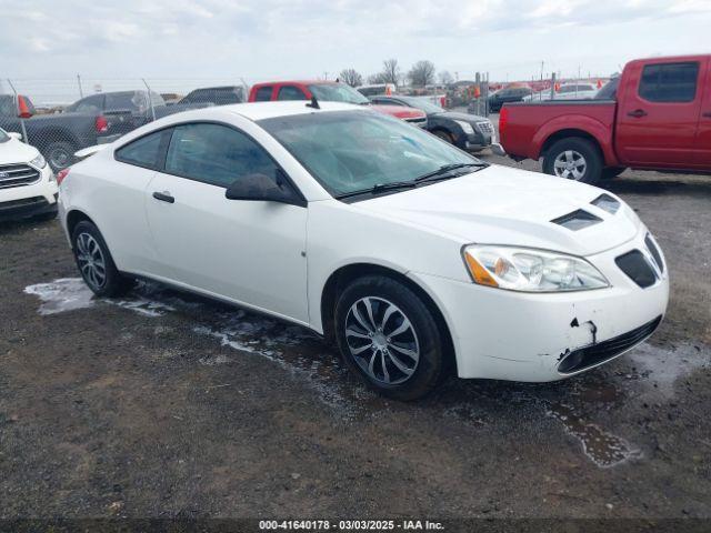  Salvage Pontiac G6