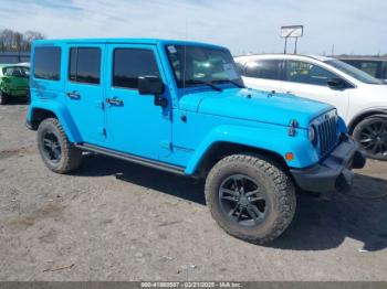  Salvage Jeep Wrangler