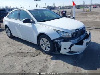  Salvage Chevrolet Cruze