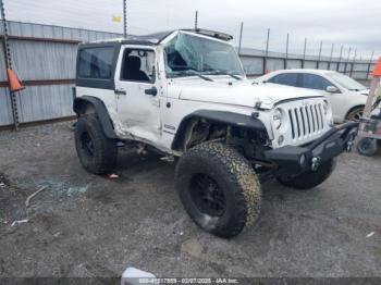  Salvage Jeep Wrangler