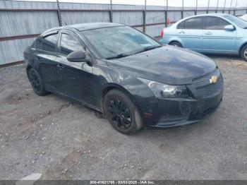  Salvage Chevrolet Cruze