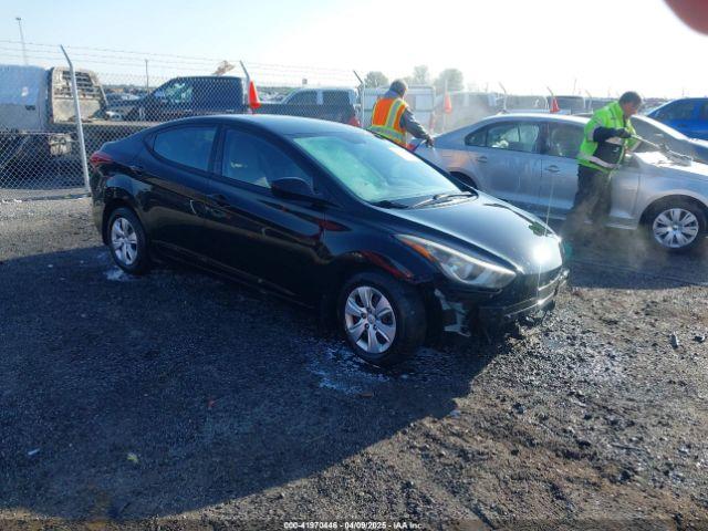  Salvage Hyundai ELANTRA