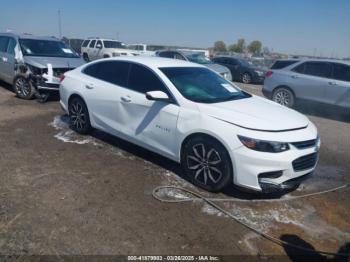  Salvage Chevrolet Malibu