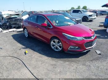  Salvage Chevrolet Cruze