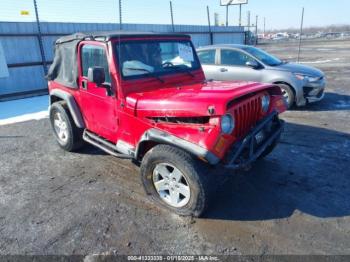  Salvage Jeep Wrangler