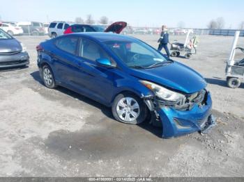  Salvage Hyundai ELANTRA