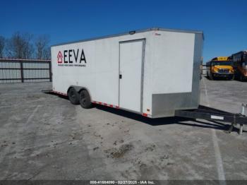  Salvage Nationcraft 20ft Enclosed Cargo