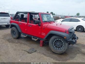  Salvage Jeep Wrangler