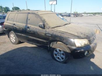  Salvage Toyota Highlander