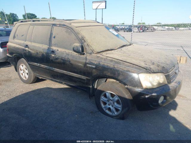  Salvage Toyota Highlander