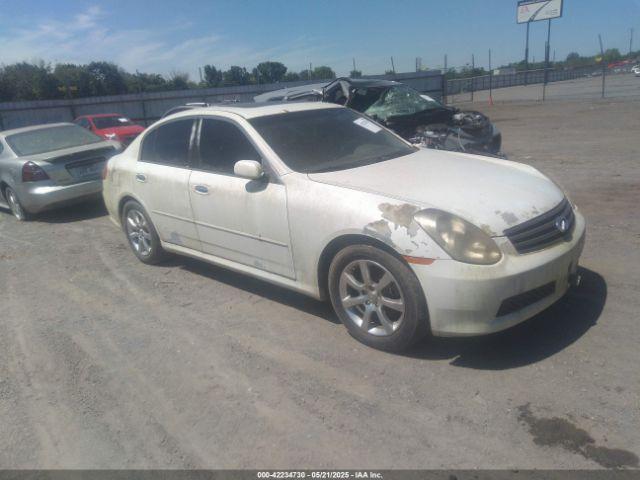  Salvage INFINITI G35