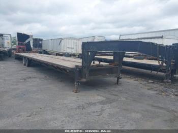  Salvage Trailer D.j. Trailer Utility