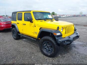  Salvage Jeep Wrangler