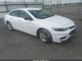  Salvage Chevrolet Malibu