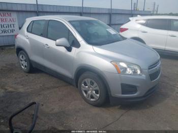  Salvage Chevrolet Trax