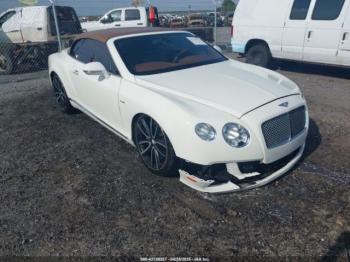  Salvage Bentley Continental Gtc