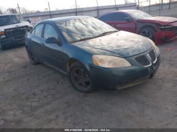  Salvage Pontiac G6