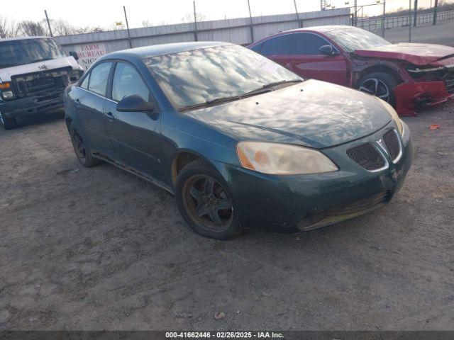  Salvage Pontiac G6