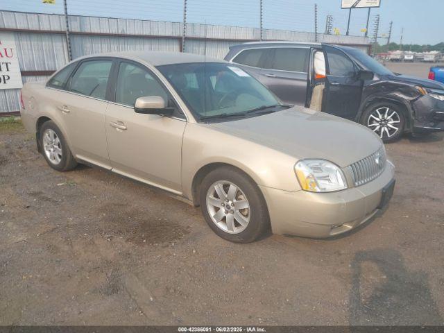 Salvage Mercury Montego