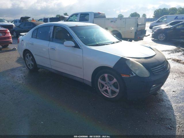  Salvage INFINITI G35