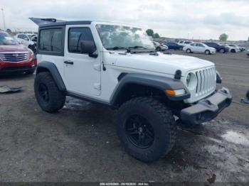  Salvage Jeep Wrangler