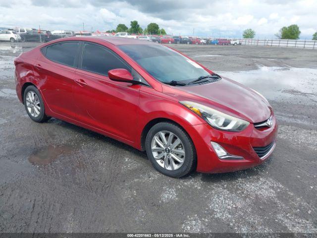  Salvage Hyundai ELANTRA