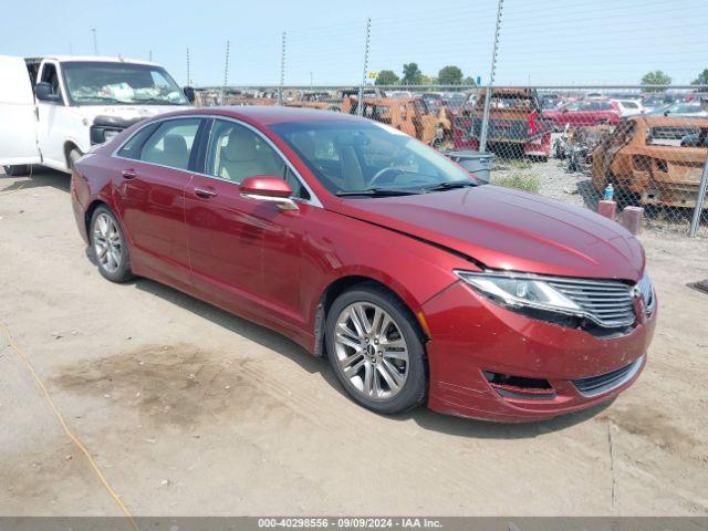  Salvage Lincoln MKZ Hybrid