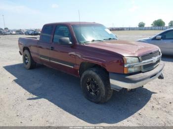  Salvage Chevrolet Silverado 1500