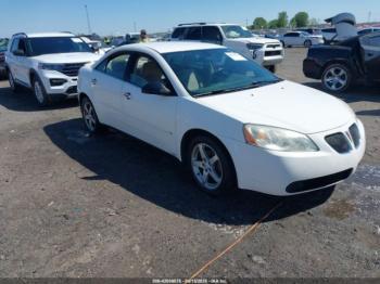  Salvage Pontiac G6