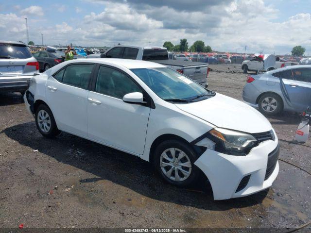  Salvage Toyota Corolla