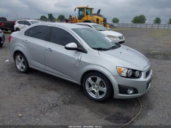  Salvage Chevrolet Sonic