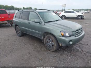  Salvage Toyota Highlander