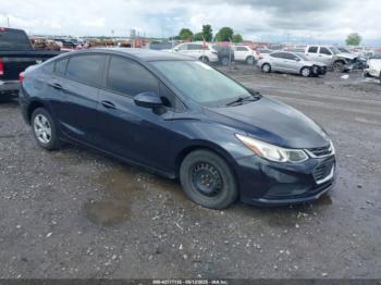  Salvage Chevrolet Cruze
