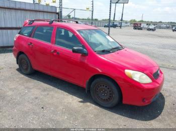  Salvage Toyota Matrix