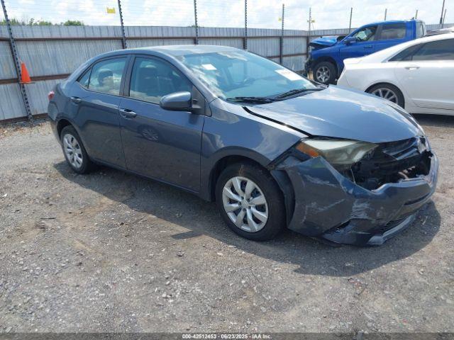  Salvage Toyota Corolla