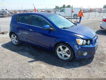  Salvage Chevrolet Sonic