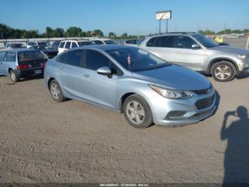  Salvage Chevrolet Cruze