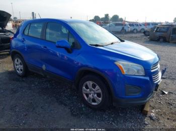  Salvage Chevrolet Trax