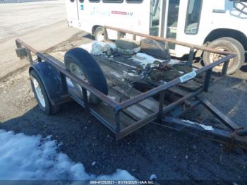  Salvage Trailer Flatbed 6x10