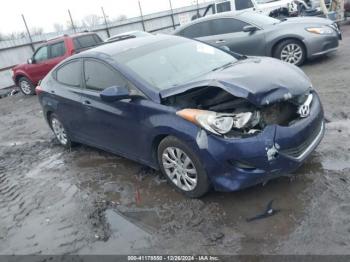  Salvage Hyundai ELANTRA