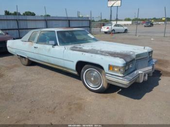  Salvage Cadillac Deville Sedan