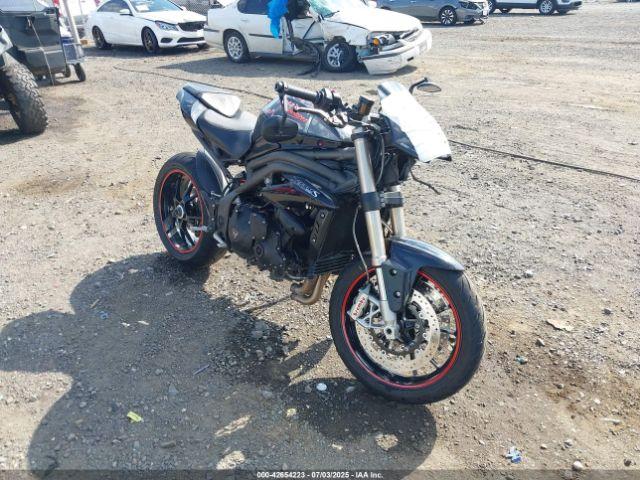  Salvage Triumph Motorcycle Speed Triple